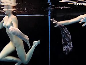 two women swim and get nude fabulous