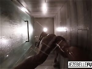 Jezebelle Bond sizzling super-fucking-hot shower